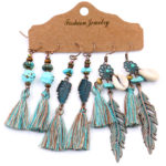 Bohemia Jewelry Earring Set Color #21